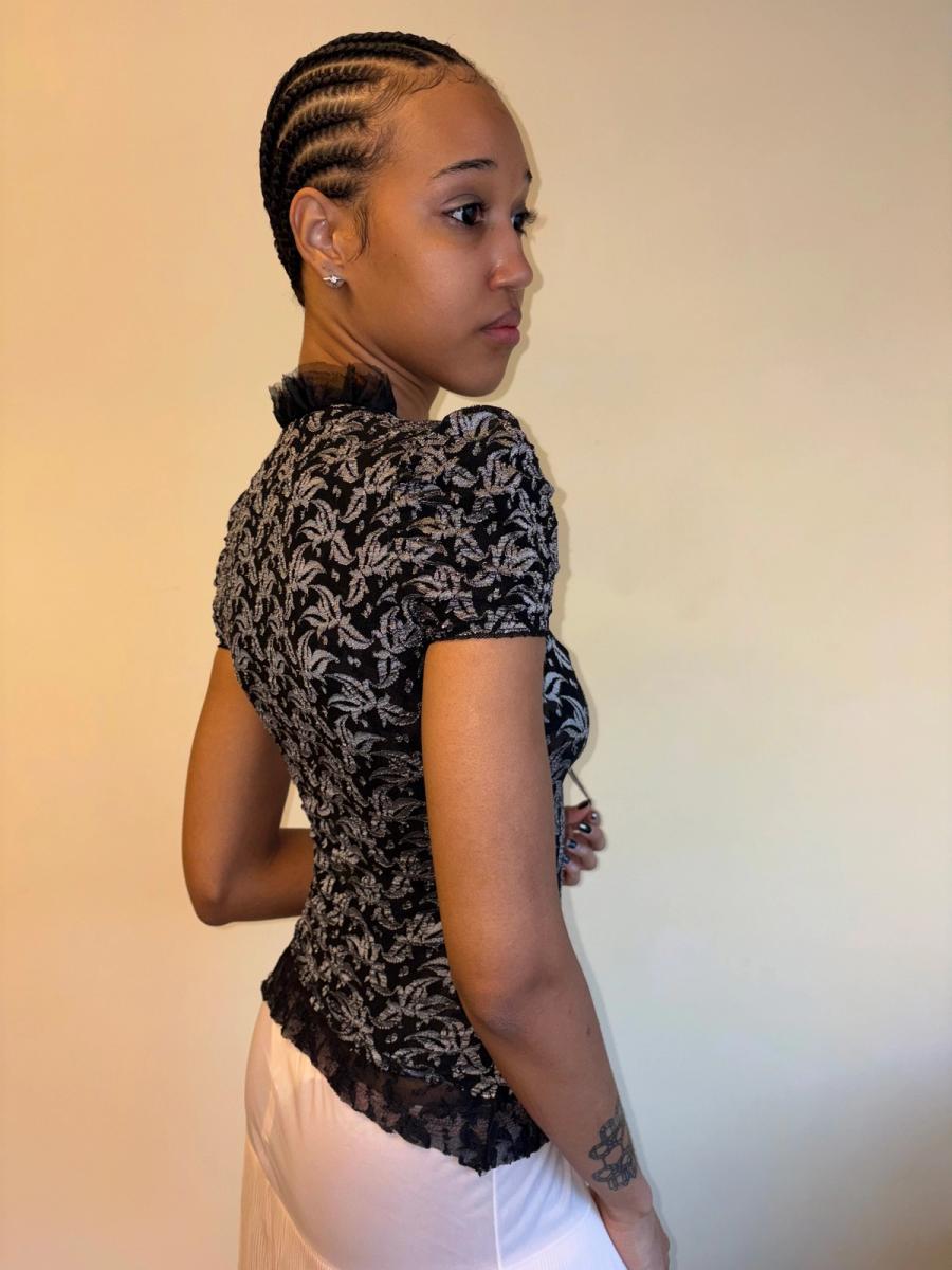 90s Vivienne Westwood Lace Stretch Top product image