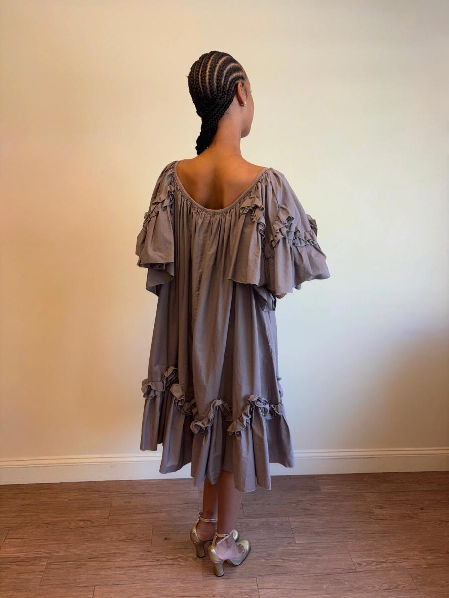 Vintage Chantal Thomass Ruffle Trapeze Dress product image