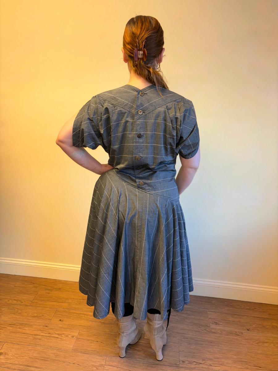 80s Takezo Asymmetrical Summer Dress  product image