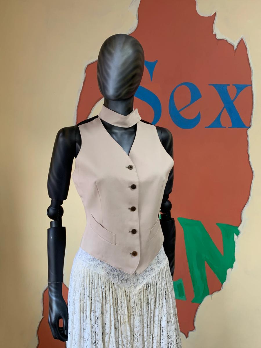 1980s Jean Paul Gaultier Cut-Out Vest product image