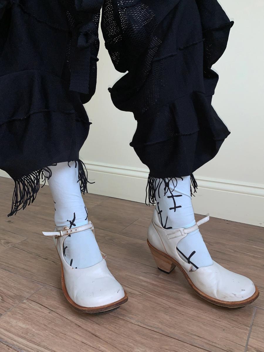 Beauty: Beast Exaggerated Toe Mary Jane Pumps product image