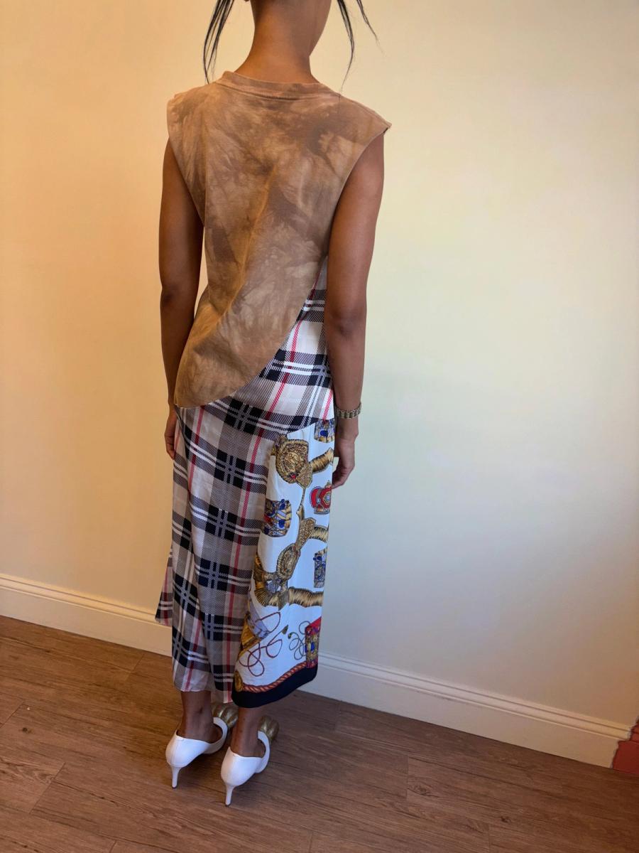 DryCleanOnly 'Stranger' Patchwork Dress product image