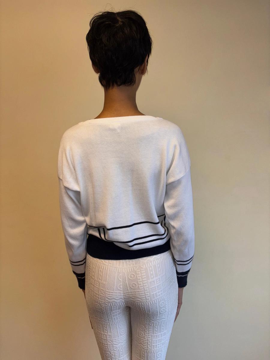 80s Krizia Hissing Big Cat Sweater product image