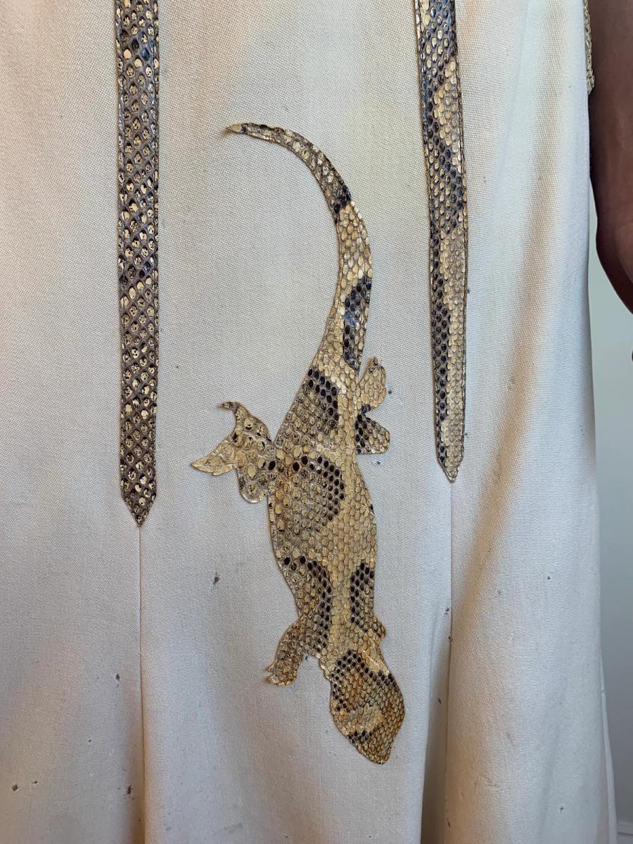 Bill Gibb Lizard Cutout Skirt product image