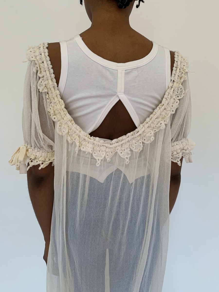 Vivienne Westwood SS 1996 Sheer Knitted Dressing Gown product image