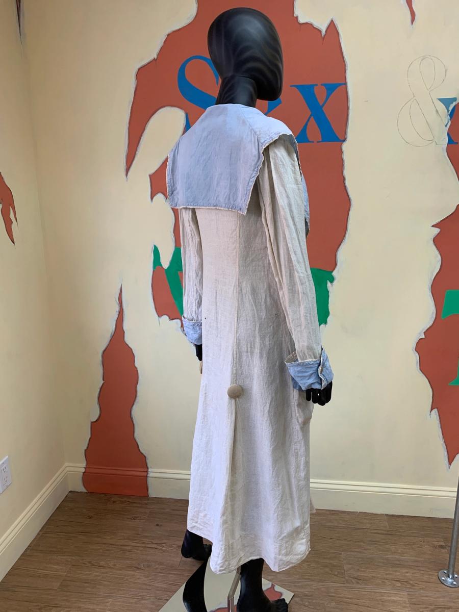 Edwardian Duster with Baby Blue Accents product image