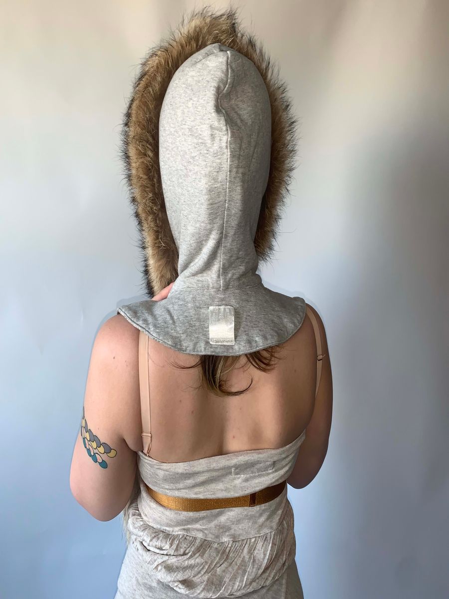 Yeah Right!! Hood with Detachable Fur Trim  product image