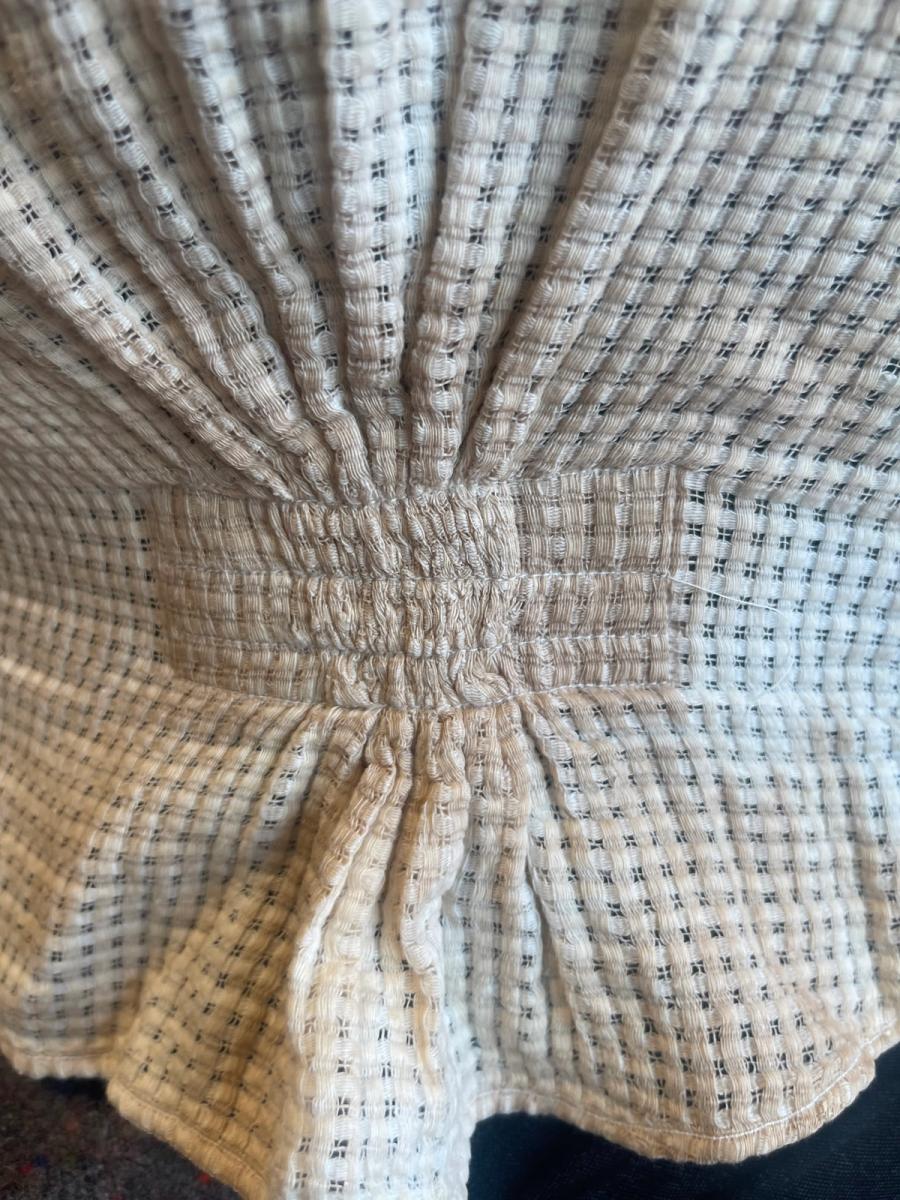 Antique Edwardian Monkscloth Shirtwaist  product image