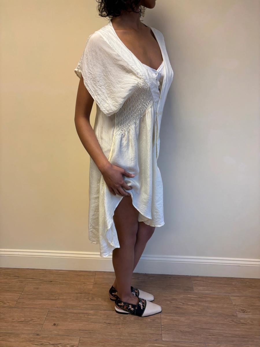 Marjan Pejoski Pale Yellow Babydoll Dress product image