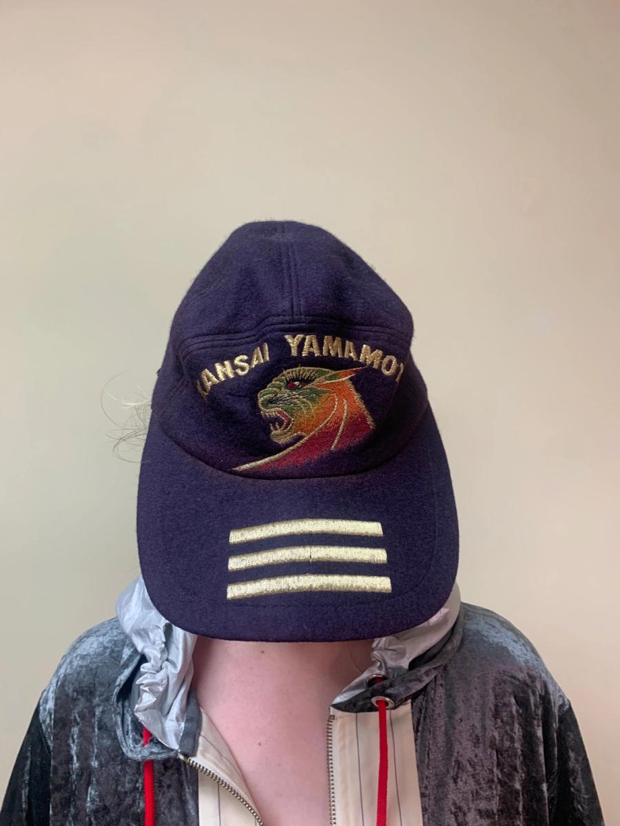 80s Kansai Yamamoto Embroidered Big Cat Hat product image