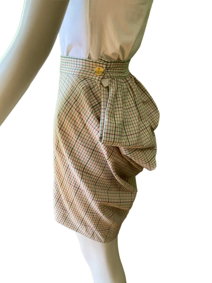 90s Rare Vivienne Westwood Bustle Skirt product image