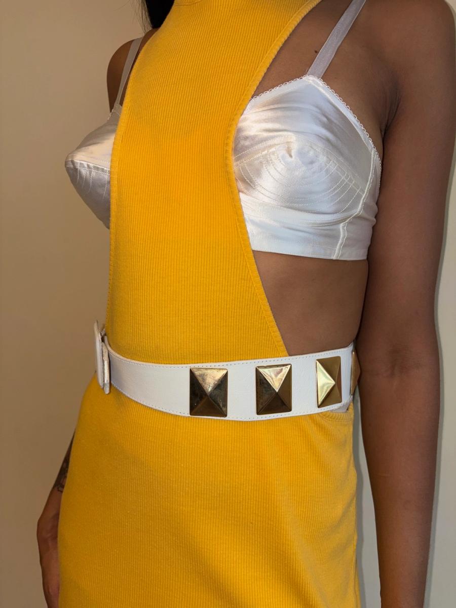 Vintage Angelo Tarlazzi Studded Belt product image