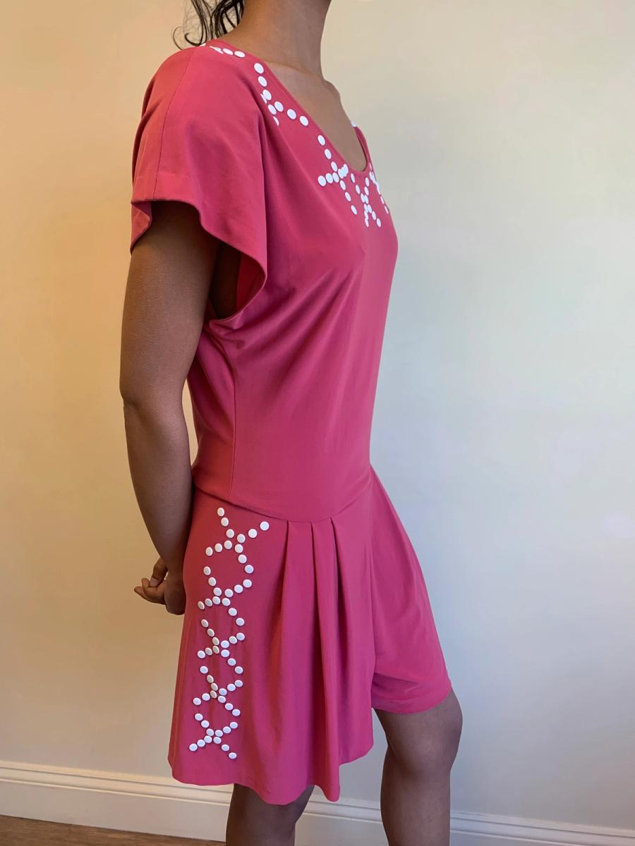 Norma Kamali OMO Studded Romper product image