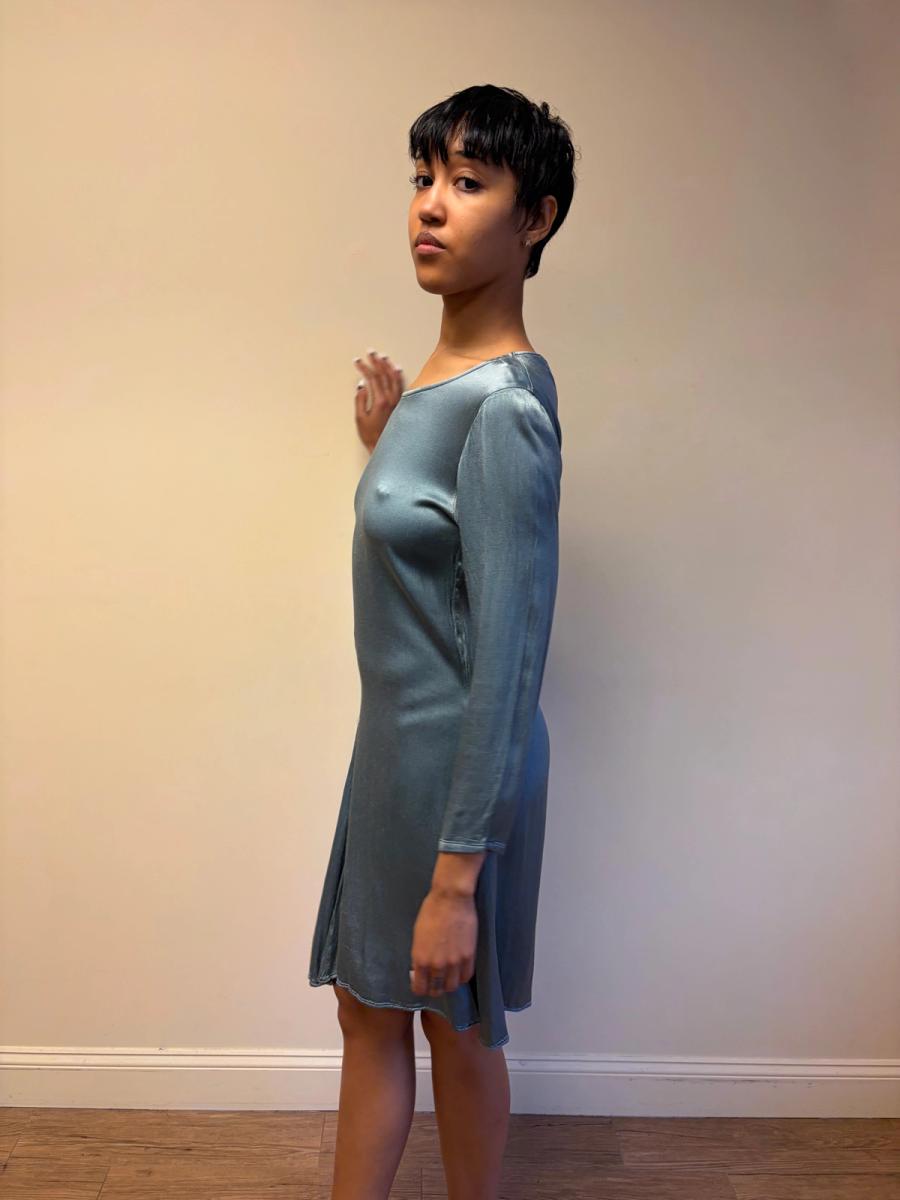 90s Ghost Liquid Dress product image