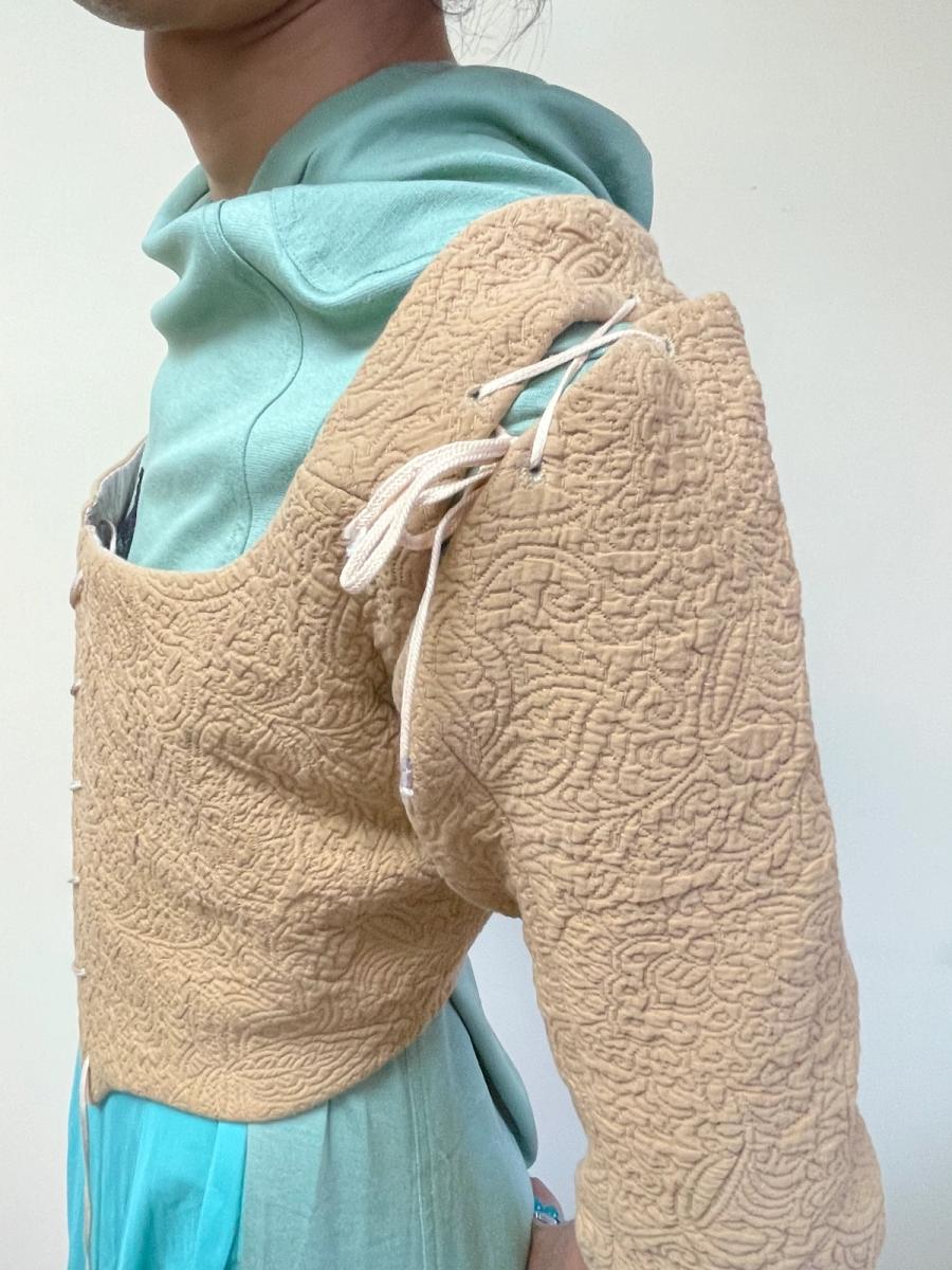 1700s Style Quilted Costume Top product image