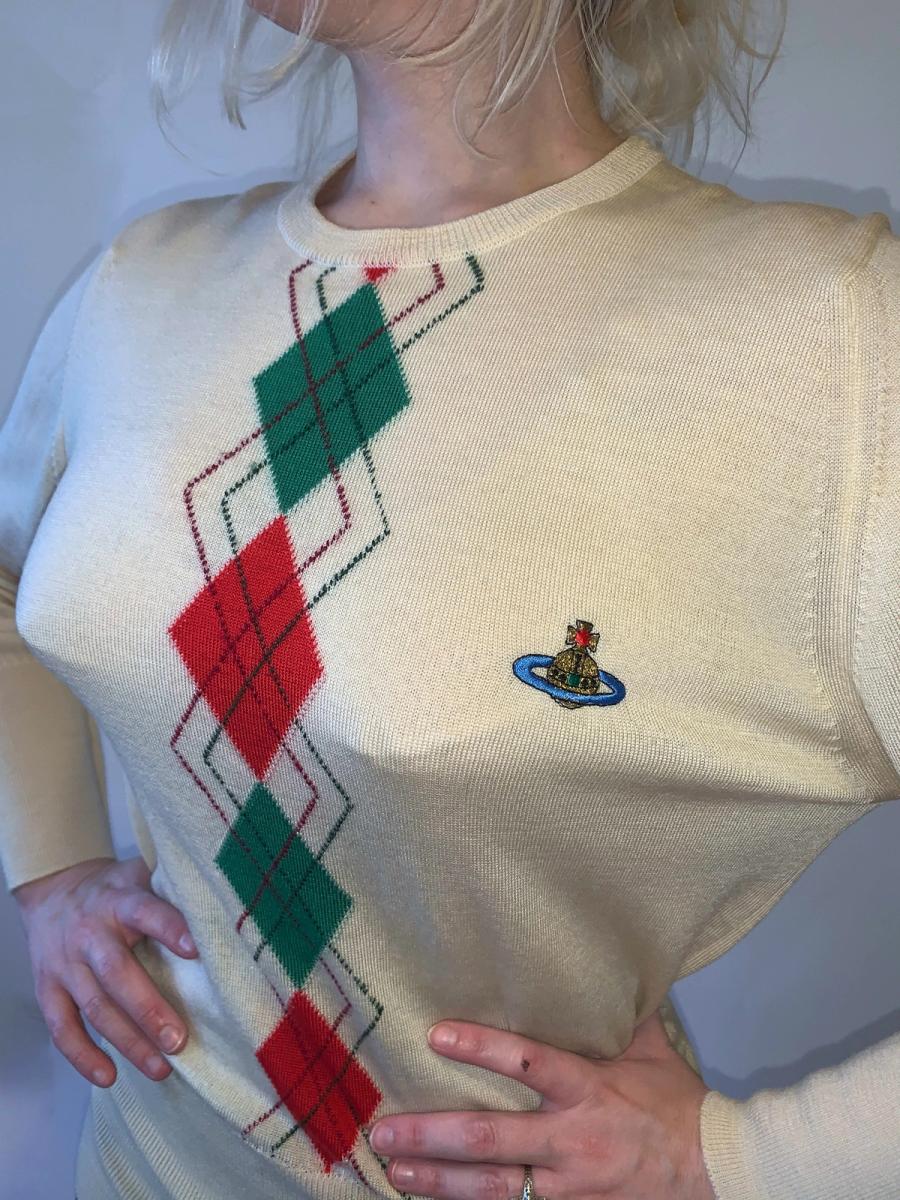 Vivienne Westwood 1989 Pagan Argyle Knit product image