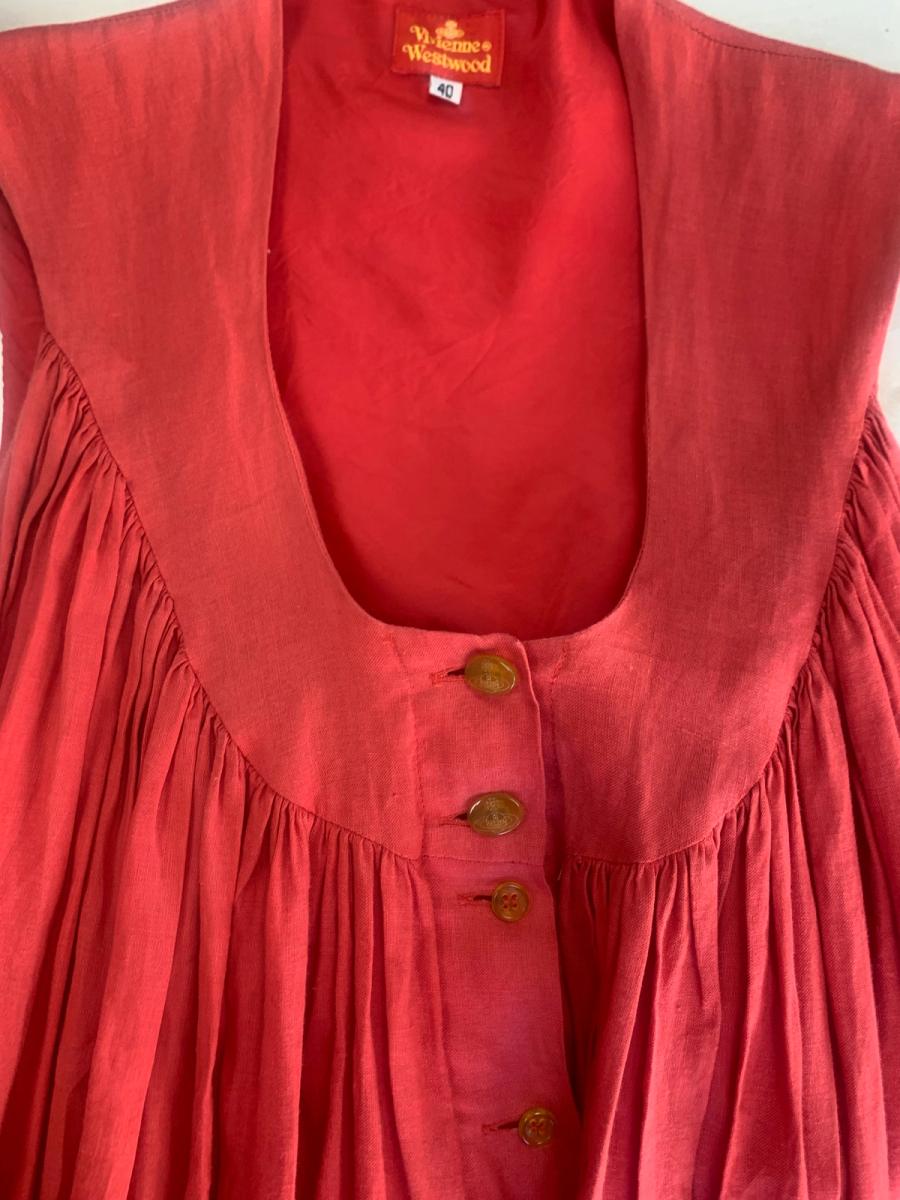 90s Vivienne Westwood Babydoll Dress With Interior Bustier product image