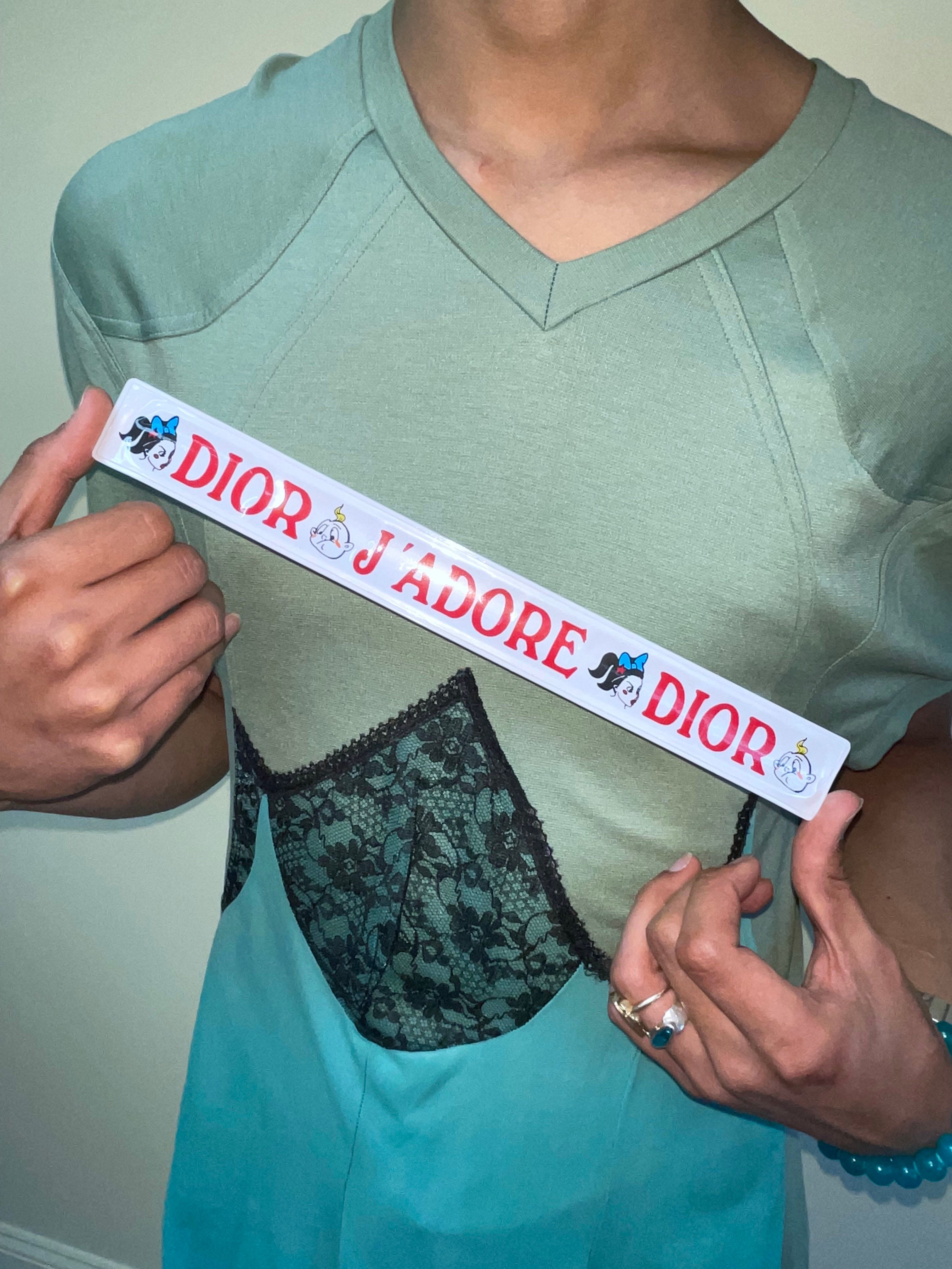 Galliano J'adore Dior Mom & Baby Slap Bracelet