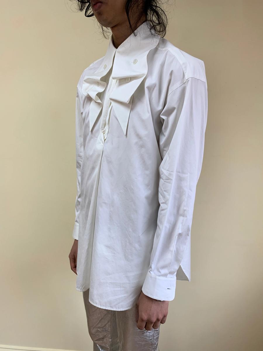 1980s Issey Miyake Button Collar Poet Blouse  product image