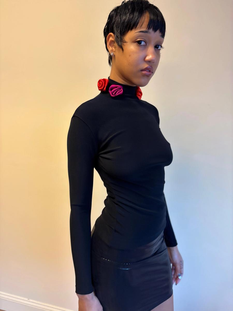 Chantal Thomass Flower Turtleneck product image