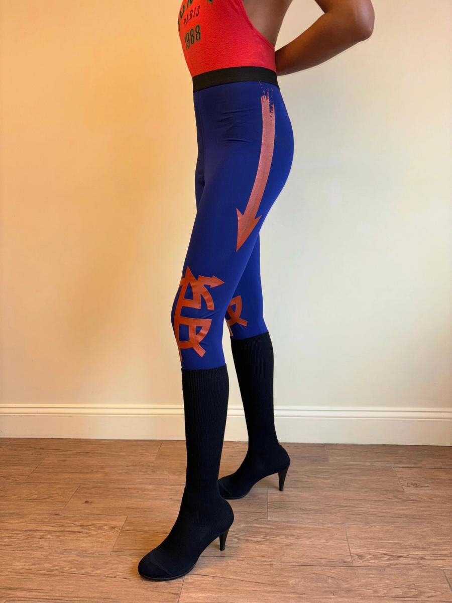 90s Jean-Paul Gaultier Deadstock Arrow Leggings