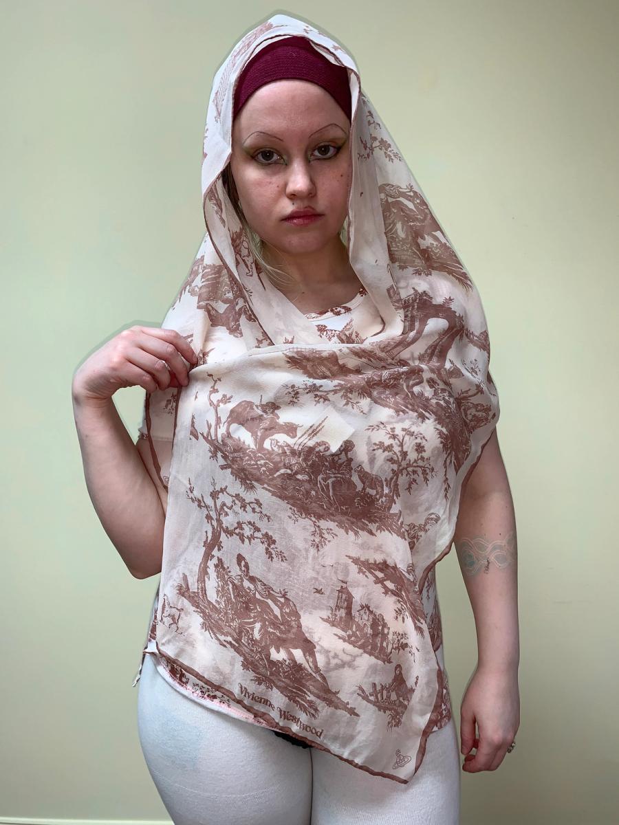 Vivienne Westwood 1996 Toile de Jouy Scarf product image