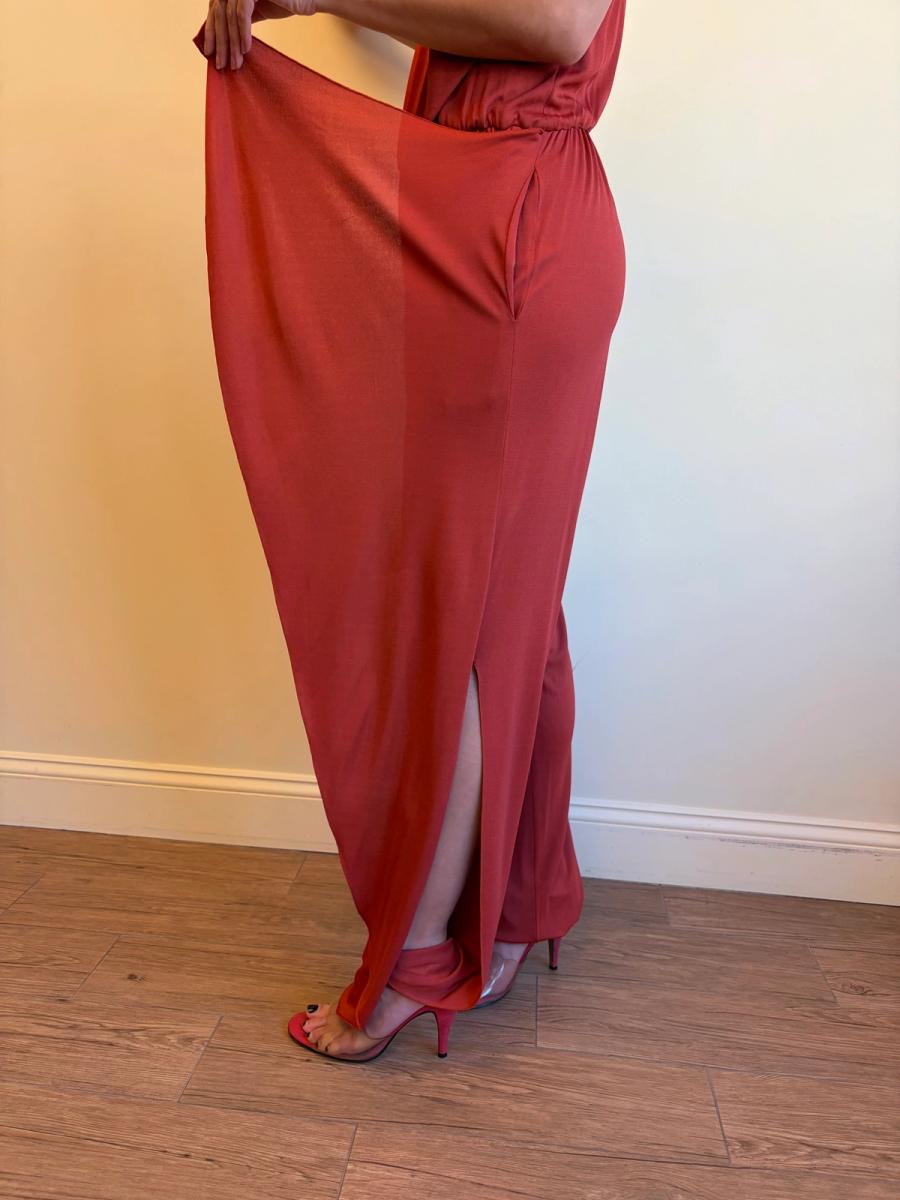 1978 Thierry Mugler Jumpsuit with Quilted Lamé Breastplate product image