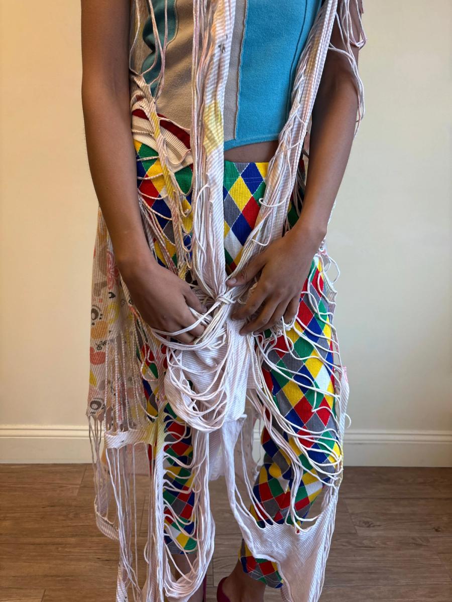 Nozomi Ishiguro Slashed Shawl product image