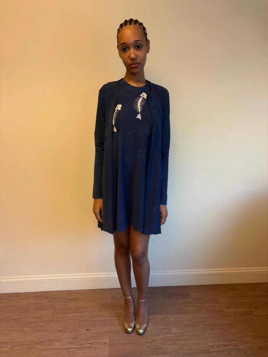 Franck Joseph Bastille Fishbone Two Piece Dress product image