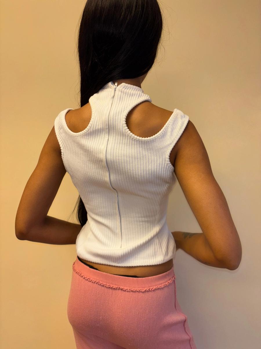 80s Thierry Mugler Cutout Top product image
