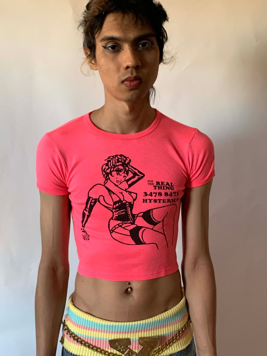 90s Hysteric Glamour "Call for the Real Thing" T-shirt product image