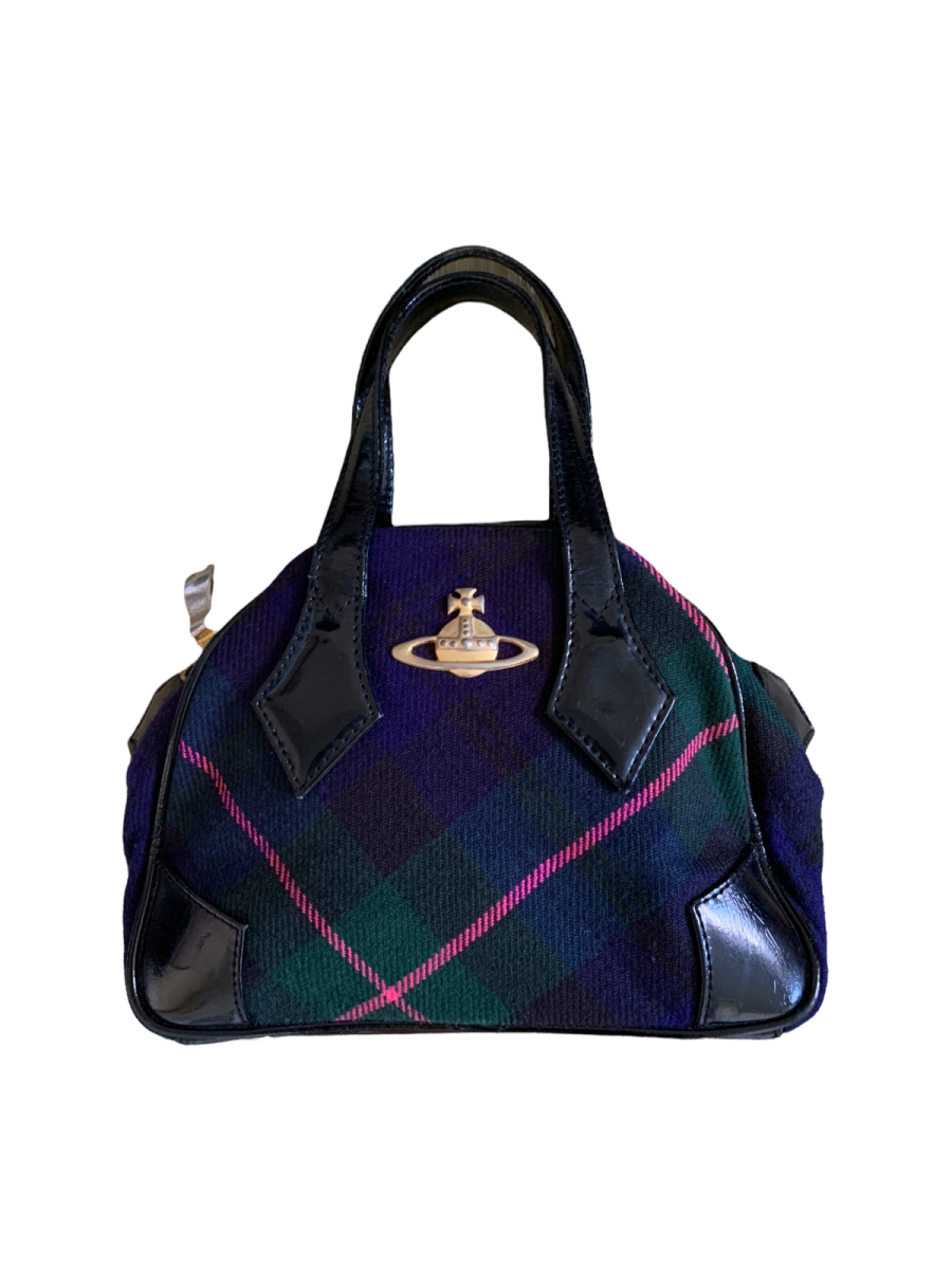 90s Vivienne Westwood Mini Yasmine Tartan Bag product image