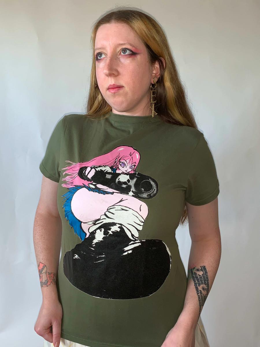 Beauty: Beast Pink Haired Stomper Girl T-shirt product image