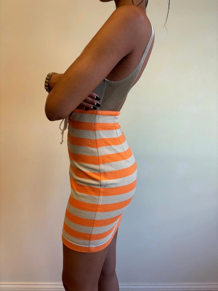 80s Junko Shimada Striped Skirt product image