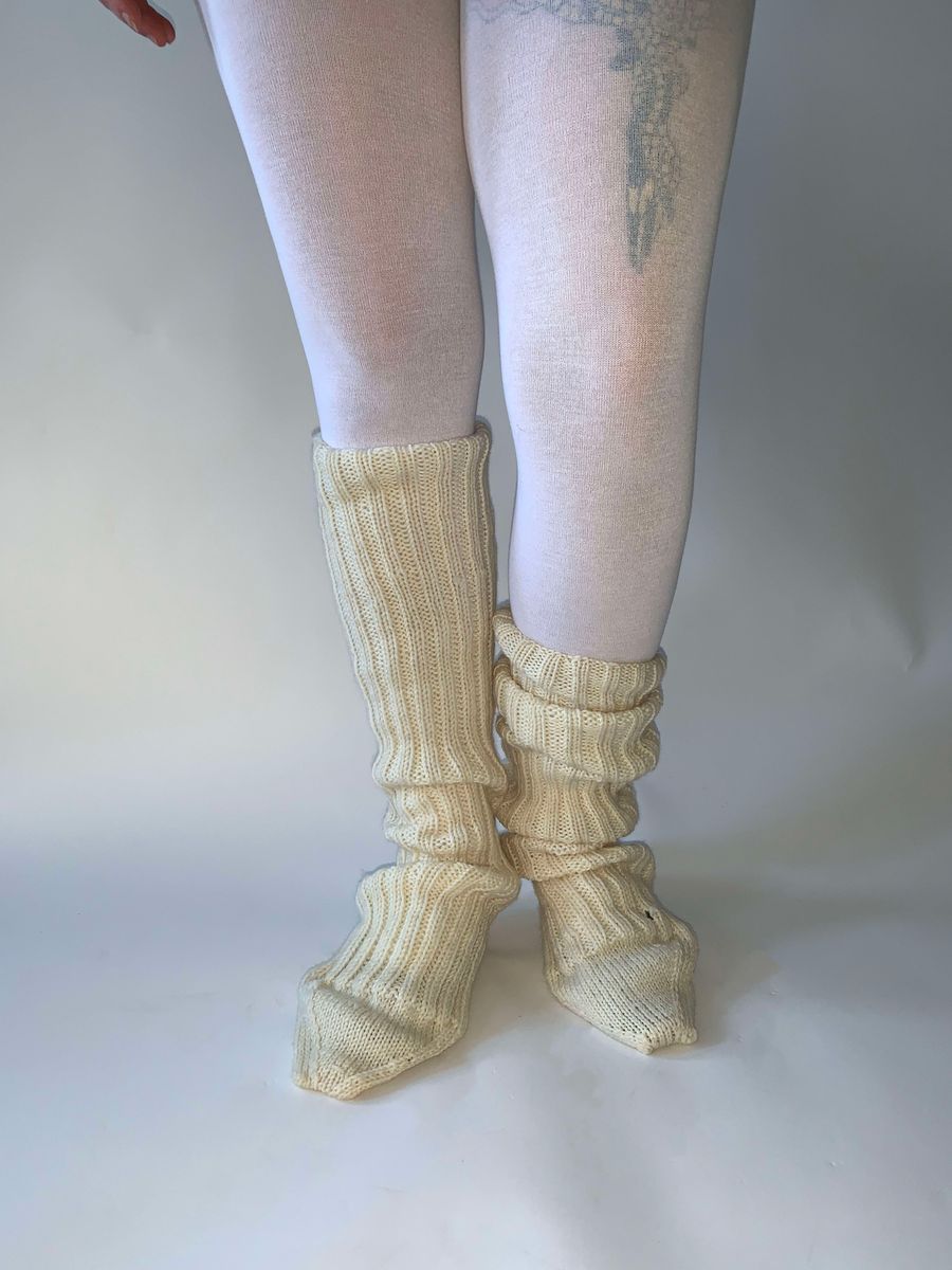 Antique Chunky Knit Socks product image