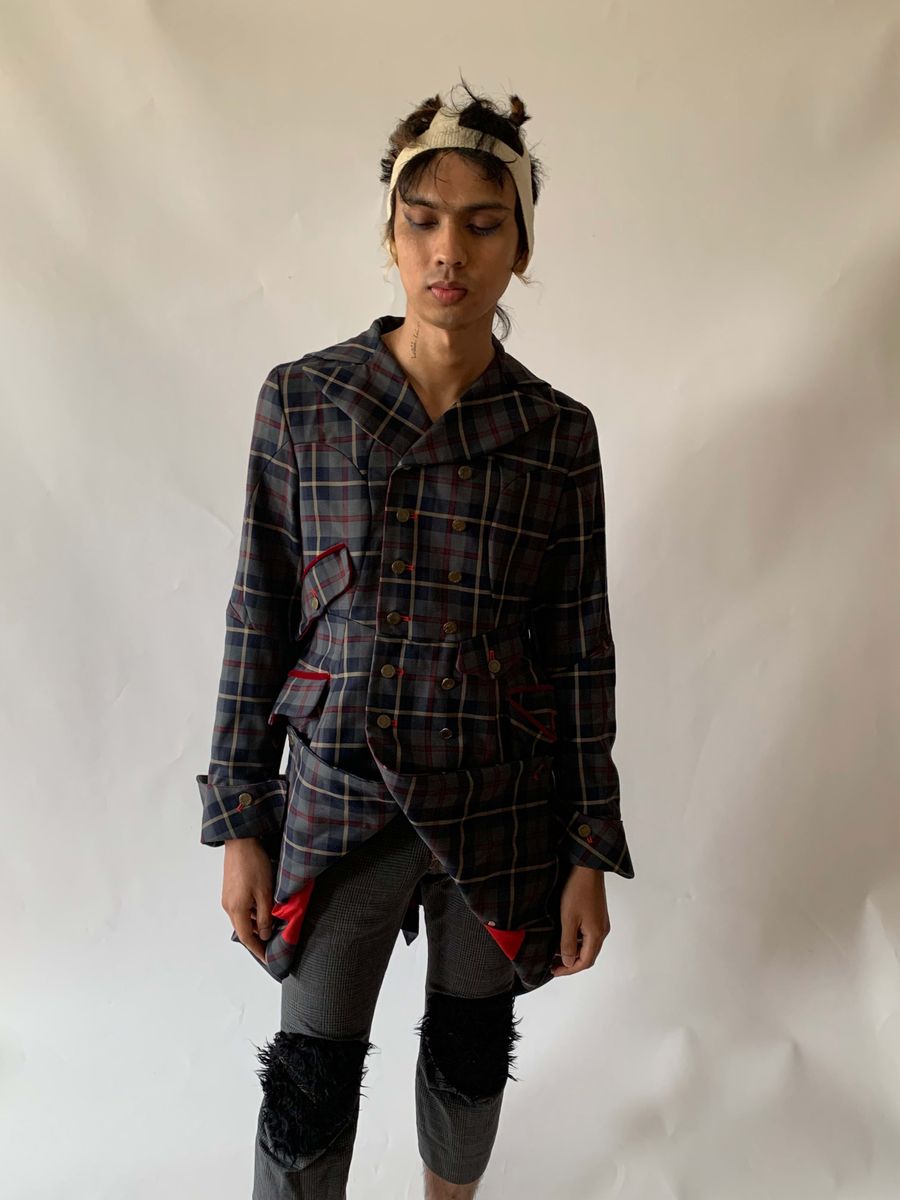 Takuya Angel Plaid Coat product image