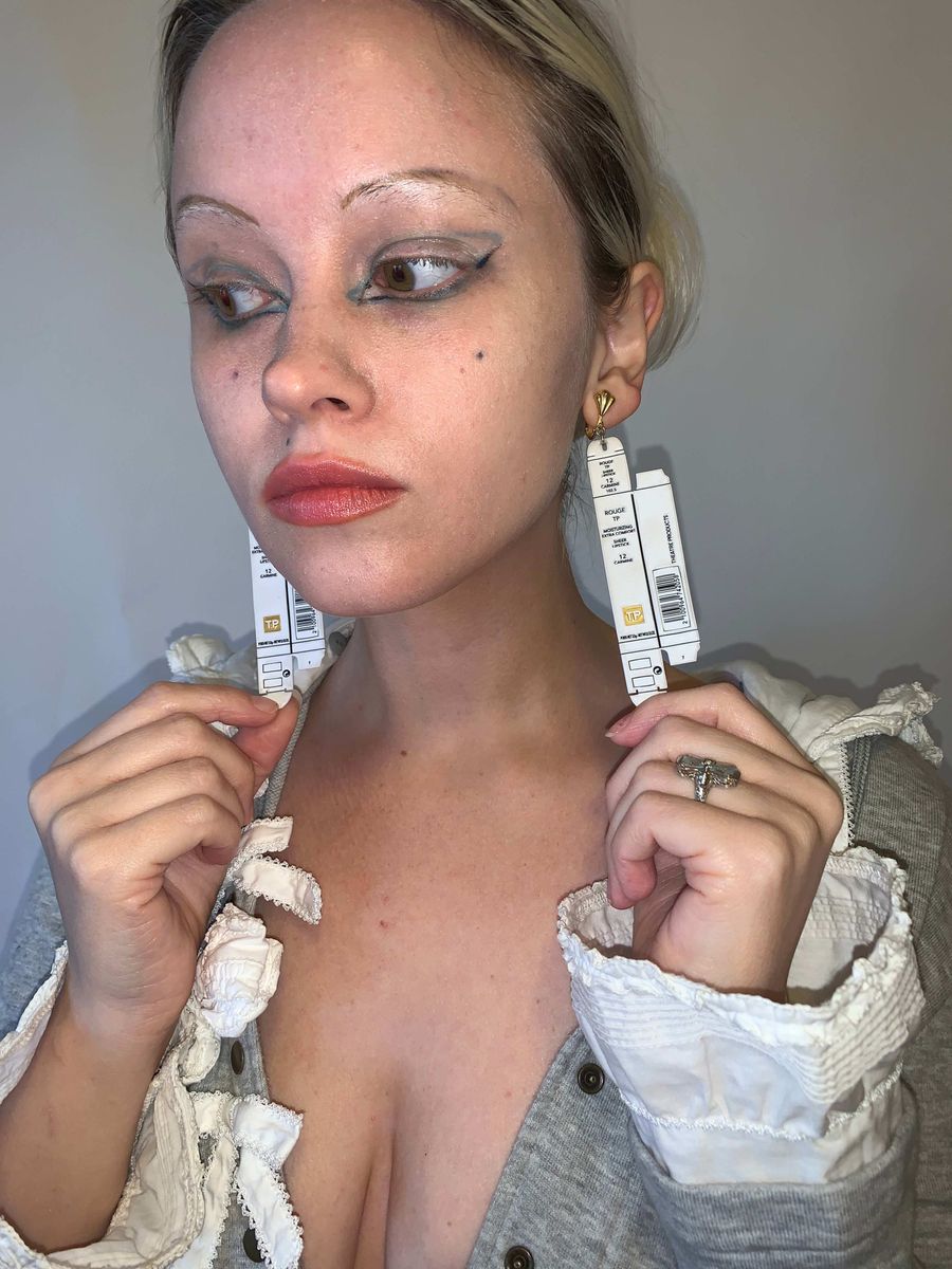 Theatre Products Lipstick Box Earrings product image