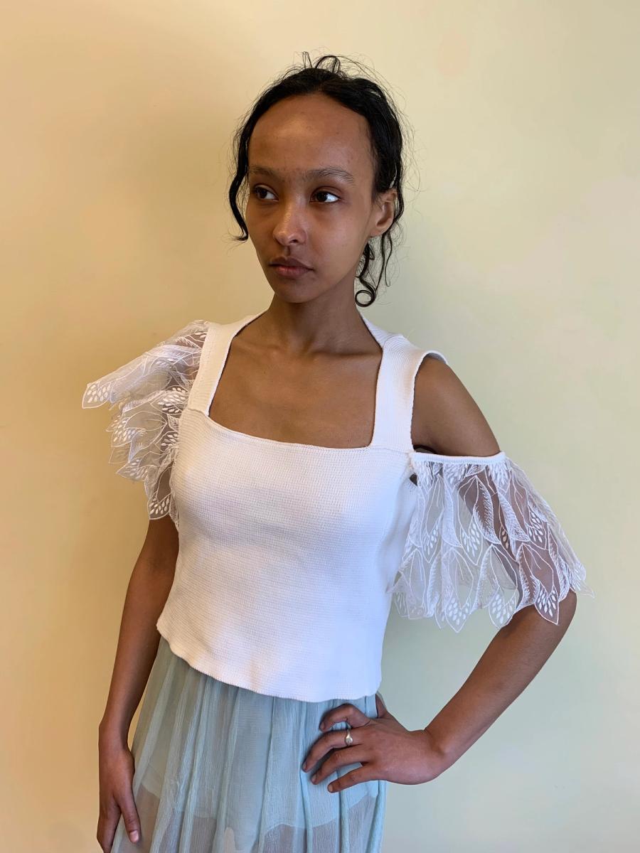 1980s Julien Macdonald Knit Sample Top product image