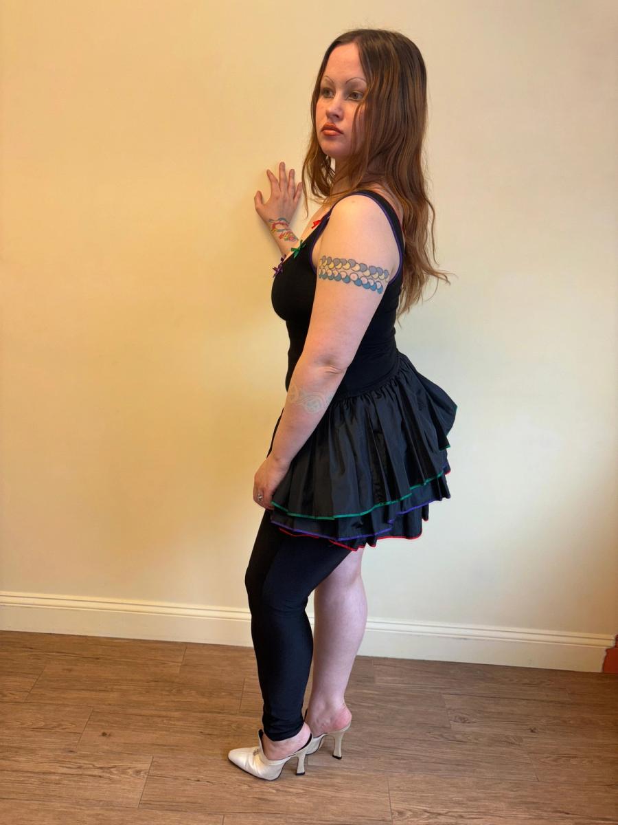 80s Lolita Lempicka Bow Dress product image