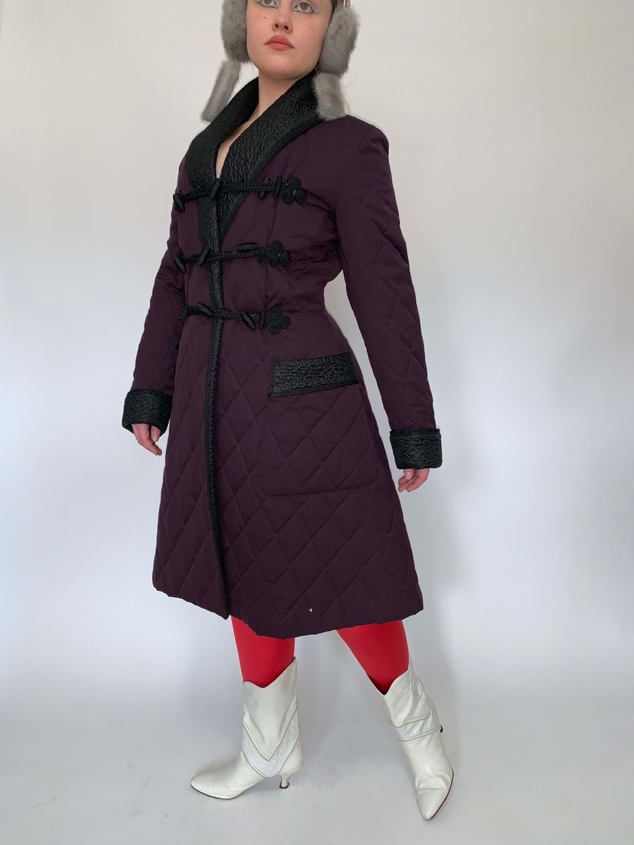 Jean Paul Gaultier 1994 Quilted Princess Coat product image