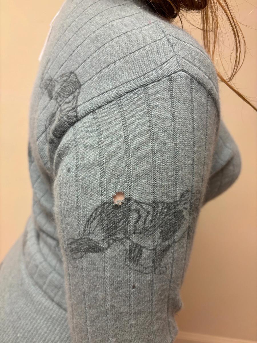 80s Krizia Panther Print Knit Set product image