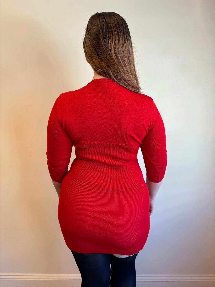 90s Vivienne Westwood Red Knit Dress  product image
