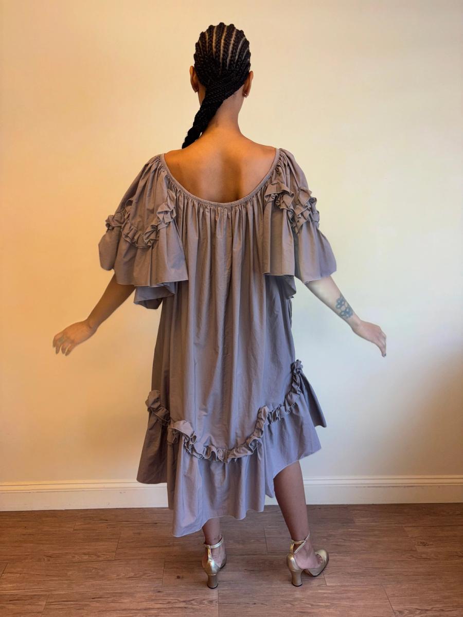 Vintage Chantal Thomass Ruffle Trapeze Dress product image