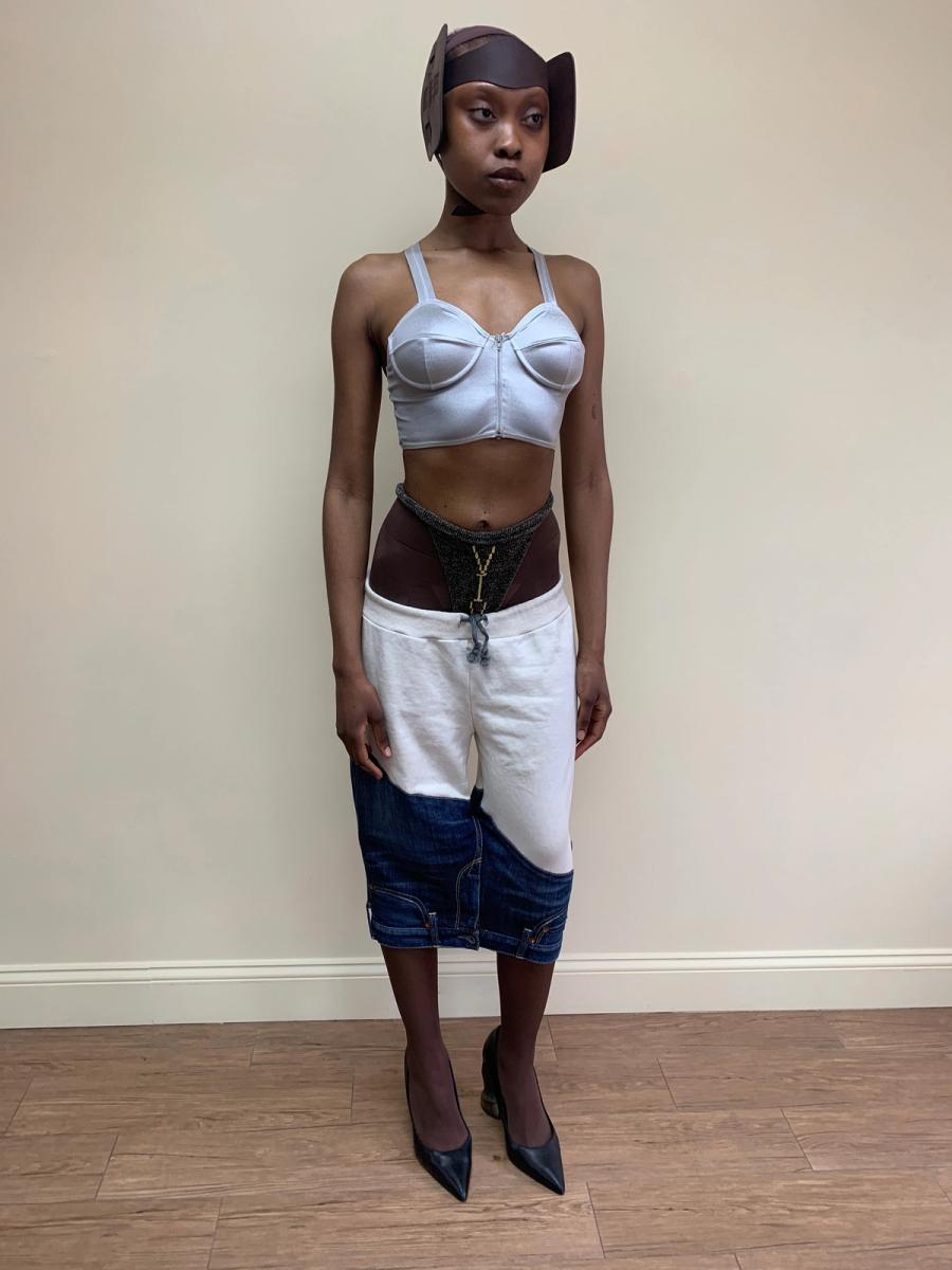 Engine Label Upside Down Pants product image