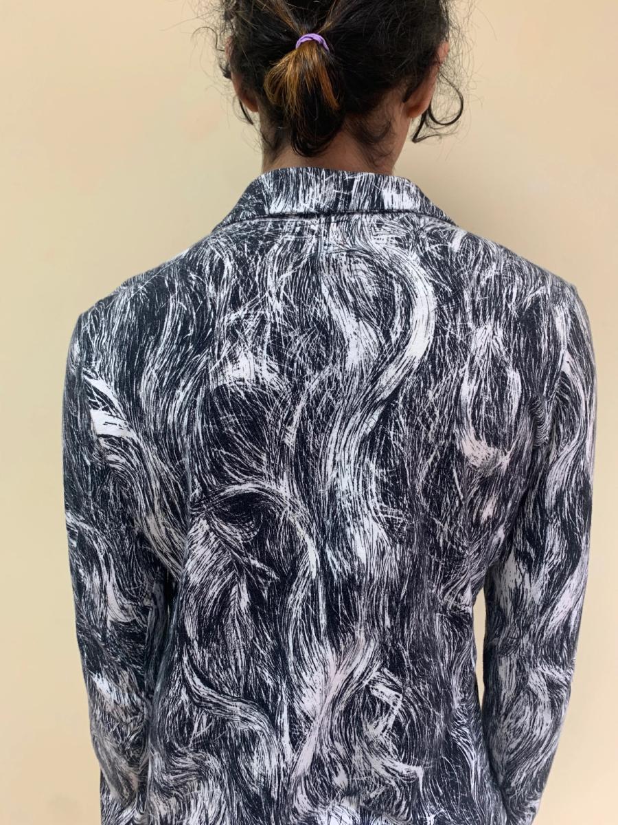 90s Anglomania Hair Print Shirt product image