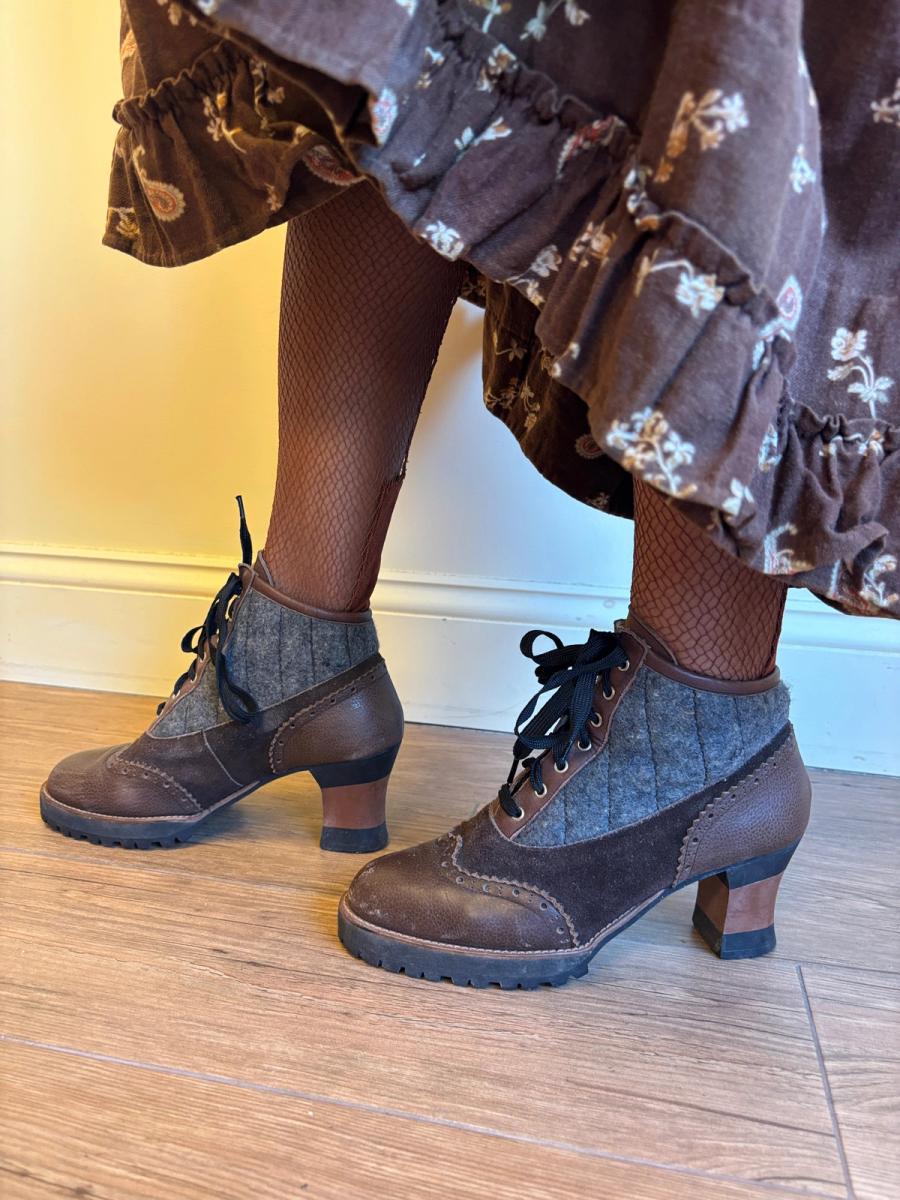 80s Junior Gaultier Leather Boots product image