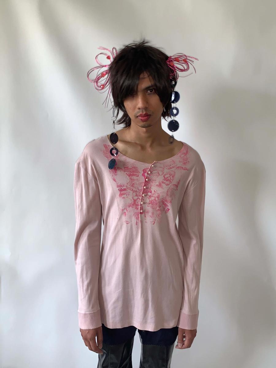 Nozomi Ishiguro Pearl & Skull Longsleeve product image