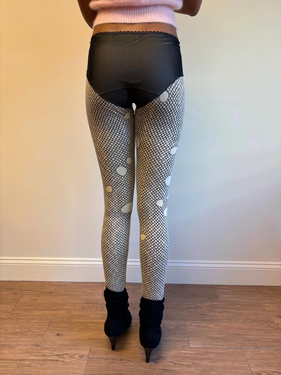 Marjan Pejoski Trompe L'oeil Torn Fishnet Leggings product image