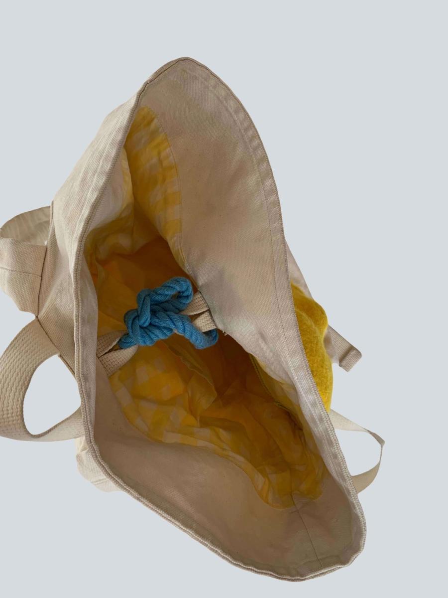 Hokuro/Takashi Koyuma Felt Face Backpack product image