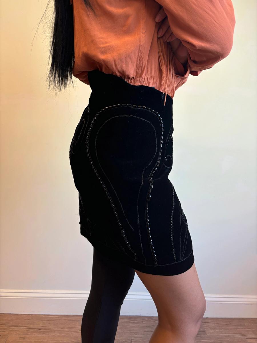 1980s Krizia Ornamental Skirt product image